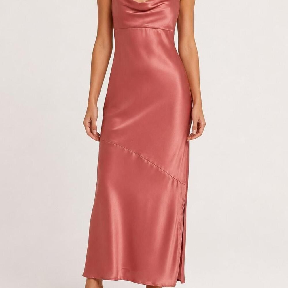 Pretty laylah satin slip dress
